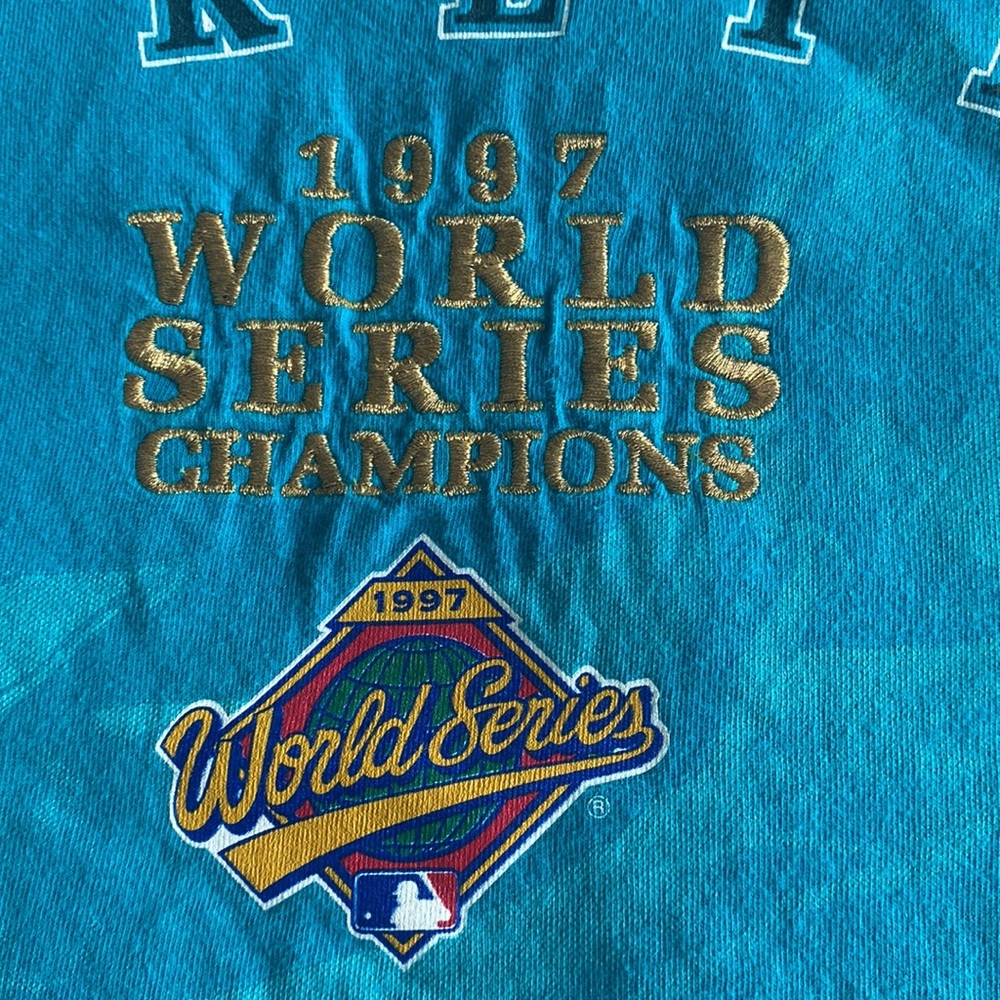 Vintage 1997 Marlins World Series T-Shirt